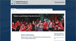 Desktop Screenshot of mv-muenstersarmsheim.de