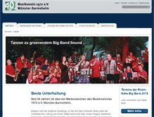 Tablet Screenshot of mv-muenstersarmsheim.de